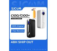 SJCAM C100 Plus Mini 4K Action Camera Pocket WiFi EIS Indossabile Sport DV Cam Pesca Vlog Moto con guscio impermeabile 30M