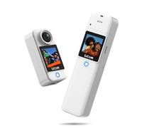 SJCAM C300 4K Pocket Action Cam, 7H Power, Dual Touch Screen, 170 ° FOV fotocamera palmare, 6-Axis Stabiization POV cam, 8x Zoom Wearable Body Cam, 3800mAh Vlogging Camera per Live Streaming, scheda