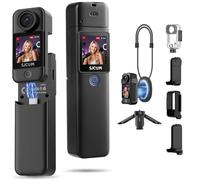 SJCAM C300 4K Vlogging Camera, 7 ore di potenza, Pocket Action Camera impermeabile