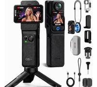 SJCAM C400 Videocamera 4K(0GB), Action Cam Doppio Touch CMOS, 7H, Nero