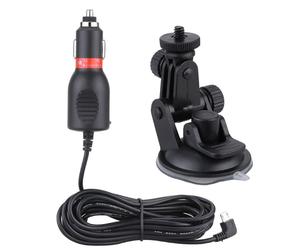 SJCam Originale SJ360 SJ6 SJ7 supporto a ventosa per auto + caricatore DC Mini USB 5Pin 5V 2A - Nouvo
