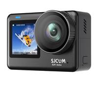SJCAM SJ11 4K Dual Screen Action Camera 2.34 "Touch Screen+1.3" Schermo con 64GB Card,40M Impermeabile Fotocamera Subacquea,154 ° FOV 6-Axis Stabilizzazione 2K60fps Sport Casco Moto Camera
