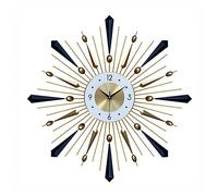 sjdoPulse Orologio in Metallo Decorativo Orologio Artistico Personalizzato Orologio da Parete per Soggiorno Decorazione da Parete