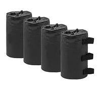 SJDWDX - Pesi per acqua a baldacchino, 4 pezzi, colore: nero