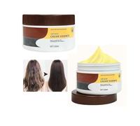 sjfscqr Maschera per Capelli al collagene all'essenza di Caviale, Maschera per Capelli al collagene per Capelli secchi e danneggiati, restituisce lucentezza e Morbidezza ai Capelli