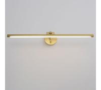 SJHDHDA LED Bathroom Vanity Light Mirror Mirror Armort Lampada Telaio Immagine Immagine Lighting, Linear Vanity Wall Murce Galence 270 ° Rotazione Specchio Frontale Lampada Anteriore 3 Colori Moda