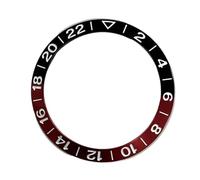 SJHDUNBW EUR Lunetta for Orologio in Alluminio da 38 mm GMT2-22 Font, Esterna, 30,5 Interna for Accessori for Orologi con Cassa 40 Ricambi per Orologi(10)