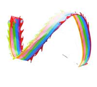 SJHDUNBW EUR Nastro Arcobaleno Portatile. Extra Largo for Ginnastica Ritmica. Ideale for l'allenamento di Fitness e i Talent Show(10m)