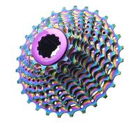 SJHFKDK Cassetta Bicicletta Acciaio Cassetta Colorata for Bici da Strada 11 12 velocità 11-28T/32T/34T Volano for Bicicletta Pignone K7(12S 34T Colour)