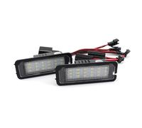 SJHFKDK Eclairage Plaque Immatriculation Etanche 2 pezzi Numero di targa Luce Lampada Uso adatto per VW 5/6/7 OEM n. 3D0943021A 1J6943021B