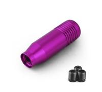 SJHFKDK Manopola Cambio Auto,Cambio Auto 8.5 centimetri Elegante Pomello Del Cambio Bastone Trasmissione Manuale Universale for Auto In Alluminio(PURPLE)