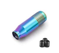 SJHFKDK Manopola Cambio Auto,Cambio Auto 8.5 centimetri Elegante Pomello Del Cambio Bastone Trasmissione Manuale Universale for Auto In Alluminio(Neo Chrome)