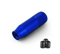 SJHFKDK Manopola Cambio Auto,Cambio Auto 8.5 centimetri Elegante Pomello Del Cambio Bastone Trasmissione Manuale Universale for Auto In Alluminio(Blue)