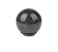 SJHFKDK Manopola Cambio Auto,Cambio Auto Pomello del cambio manuale universale in fibra di carbonio ovale/sfera con 3 adattatori for la maggior parte delle decorazioni for auto classiche(WGZ-YX)