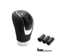 SJHFKDK Manopola Cambio Auto,Cambio Auto Pomello del cambio universale a 5/6 velocità, leva del cambio, maniglia, accessori auto in pelle PU for tutte le auto manuali(Speed 5 black)