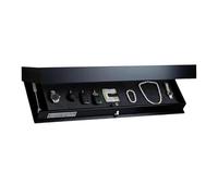 SJHFKDK Mensola con Cassetto Segreto 1 ripiano Moderno con Scomparto Nascosto, Mobile con Scomparto Segreto, ripiano Nascosto mensola con Scomparto Segreto(Black)