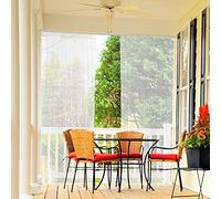 SJHmoo Tende a Zanzariera per Veranda/Terrazzo/Balcone/Giardino, Tende in Tulle Trasparente per Esterni, Rete, Rete Decorativa per Festa, Matrimonio, Drappeggi a Arco e Tende da Soffitto,