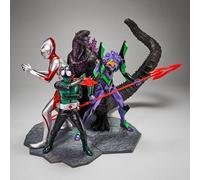 SJHU Art Vignette Figure Set Shin Godzilla Ultraman Eva Rider Bandai Japan