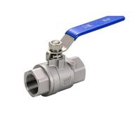 SJJBVPYX Valvola a Sfera in Due Pezzi G2-1/2 DN65 in Acciaio Inossidabile 304