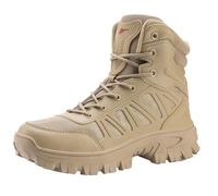 SJJH Scarpe da combattimento da uomo, ad alta resistenza, per alpinismo, allenamento, marrone, 46 EU