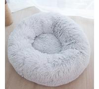 SJMDMZD Generico Cuccia Rotonda per Gatti,Divano Caldo Lavabile per Gatti Rotondo,Antiscivolo per Interni Esterni Camera Soggiorno Balcone Uffici Viaggio Pavimento(Size:40CM,Color:A)