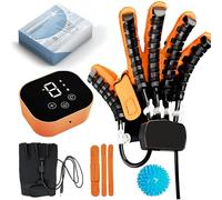 SJMDMZD Guanti per Robot per Riabilitazione dell'Ictus, Guanto per Fisioterapia della Mano per Emiplegia, Dispositivo per Fisioterapia delle Dita per Promuovere la Circolazione Sanguigna Right M