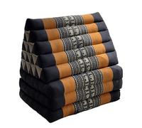 SJMDSDSC Materassino Pieghevole a 3 sezioni con Cuscino Triangolare thailandese Confortevole per la TV Materasso Cuscino Realizzato in kapok Ecologico Ideale Massaggi Relax e Lettura(180×50×40cm,D)