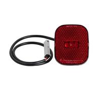 sjniosn Adatto for fanale posteriore compatibile con Fit For Ninebot, adatto for scooter elettrico Fit For Max G2 - Spia LED sul parafango