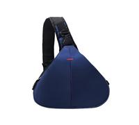 sjniosn Borsa a tracolla impermeabile da viaggio for fotocamera DSLR, piccola, con tracolla triangolare, adatta for fotocamere digitali Sony, Fit For Nikon e Canon.(Navy blue)
