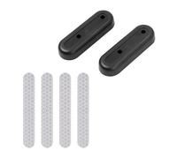 sjniosn Fit For Ninebot MAX G30 Fit For G30D Scooter elettrico Parafango posteriore Protezione Scudo Copertura decorativa Adesivo Accessori Kit Copertura forcella posteriore(White set)