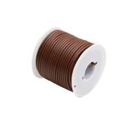 sjniosn Single Color Boxed Super Soft Silicone Cable 30/28/26/24/22/20/18/16/14/12AWG High Temperature Resistant Tinned Copper Cable fili e cavi(Brown,16 AWG-15M 1roll)