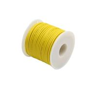 sjniosn Single Color Boxed Super Soft Silicone Cable 30/28/26/24/22/20/18/16/14/12AWG High Temperature Resistant Tinned Copper Cable fili e cavi(Yellow,22 AWG-30M 1roll)