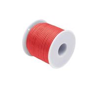 sjniosn Single Color Boxed Super Soft Silicone Cable 30/28/26/24/22/20/18/16/14/12AWG High Temperature Resistant Tinned Copper Cable fili e cavi(Red,16 AWG-15M 1roll)