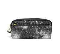 SJOAOAA Astuccio per matite in pelle PU bianco con volpi che fanno diverse azioni ad acquerello, astuccio per matite, penne, pennarelli, articoli di cancelleria, per scuola e ufficio, Multicolore 16,