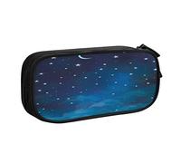 SJOAOAA Astuccio per matite Night Time Stars Moon grande capacità astuccio portapenne organizer da scrivania astuccio per ragazzi ragazze Sc, Come mostrato, Taglia unica, Organizer per borse