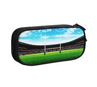 SJOAOAA Astuccio portapenne grande capacità con campo da rugby stadio astuccio portapenne organizer da scrivania astuccio per ragazzi ragazze Scho, Come mostrato, Taglia unica, Organizer per borse