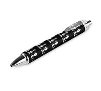 SJOAOAA International - Penna a sfera a forma di scacchi, scrittura liscia, inchiostro nero, per ufficio e scuola, 4 pezzi