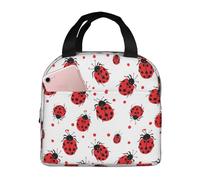 SJOAOAA Lady s isolato Lunch Box riutilizzabile a tenuta stagna Cooler Cooler Tote Bag