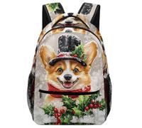 SJOAOAA Zainetto unisex con lupo alla moda, con porta appunti e astuccio per la scuola, per libri, computer portatile, zaino, Stile-2, Taglia unica