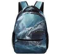 SJOAOAA Zainetto unisex per studio con animali di capra essenziali, porta appunti e astuccio per la scuola, per libri, computer portatile, zaino, Stile 7, Taglia unica