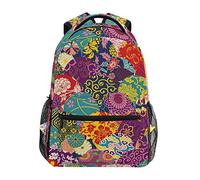 SJOAOAA Zaino leggero con note musicali, per ragazzi e ragazze, zaino per libri, borsa da viaggio, borsa per computer portatile, stile 3279, Cultura Otaku, One Size, Zaino daypack