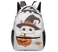 SJOAOAA Zaino leggero per studio, essenziale, carino, con volpe, zainetto per libri, borsa da viaggio per computer portatile, stile 908, Stile 5, One Size, Zaino daypack