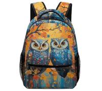 SJOAOAA Zaino leggero per studio, essenziale, carino, con volpe, zainetto per libri, borsa da viaggio per computer portatile, stile 908, Stile 3, One Size, Zaino daypack
