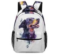SJOAOAA Zaino leggero per studio, essenziale, carino, con volpe, zainetto per libri, borsa da viaggio per computer portatile, stile 908, Stile-2, One Size, Zaino daypack