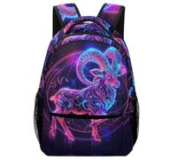 SJOAOAA Zaino leggero per studio essenziale, con animali di capra, zainetto per libri, scuola, viaggi, borse per computer portatile, stile 110, Stile 8, One Size, Zaino daypack