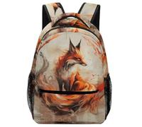SJOAOAA Zaino leggero unisex con animali della giungla e fauna selvatica, imbottito in schiuma, comodo, in tessuto, per libri, scuola, viaggi, computer portatile, stile 3967, Stile 5, One Size, Zaino