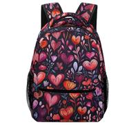 SJOAOAA Zaino leggero versatile con motivo vegetale, con bella stampa di aurora, per libri, scuola, viaggi, computer portatile, stile 346, Stile 4, One Size, Zaino daypack