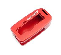 SJOIOOP Moto in Metallo per Chiavi Portachiavi Per K1600GTL 2010-2020 Accessori per moto più venduti Copri chiave CNC Copri chiave Protezione Tappo valvola pneumatico(K1600GT Red)