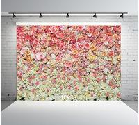 Sjoloon 2,1 x 1,5 m fondale per San Valentino, matrimonio fondali rosa rosso rose fiori fondale fotografico studio di fotografia sfondo puntelli 10938, 10938 7x5-2FT, 7X5FT