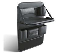 SJPJDGFC per VW Caddy 2K Maxi 2003-2010 2011 2012 2013-2019 Organizer Auto Sedile Posteriore in Pelle con Tavolino Pieghevole Porta Tablet e Tasche Portaoggetti Protezione,1PS